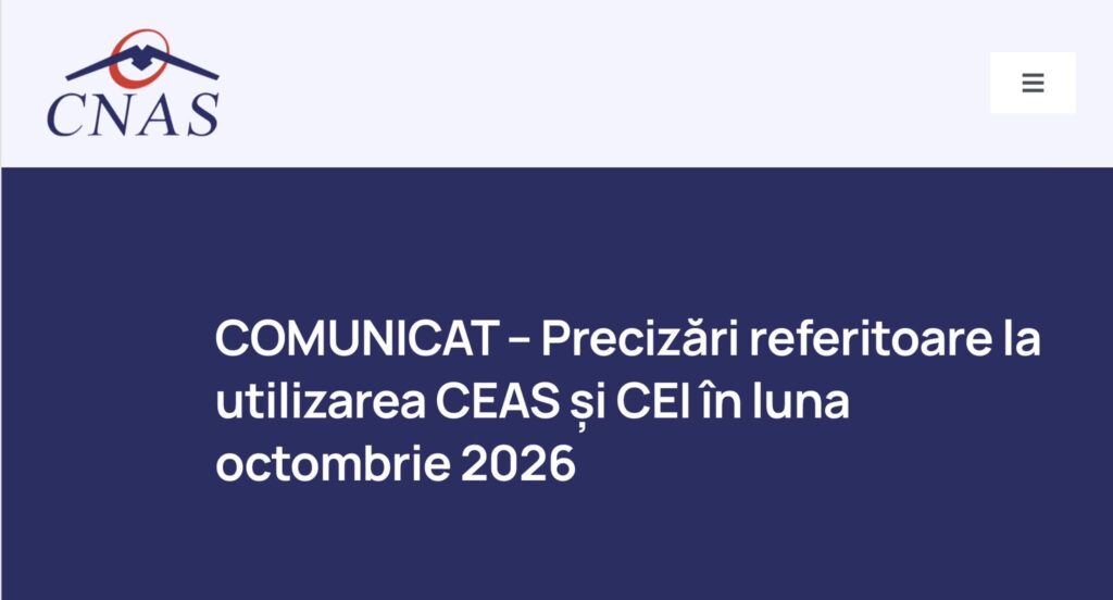 utilizare CEAS si CEI